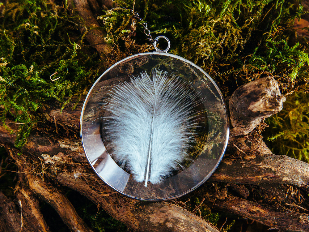 Angel feather bevel