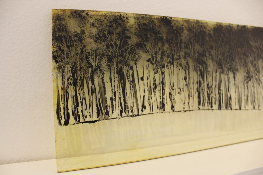 Yellow Trees exhibition shot